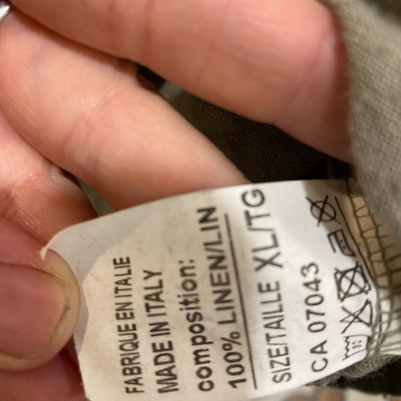 Linen Italian dress - Picture 3 of 3